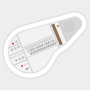 Omnichord Sticker